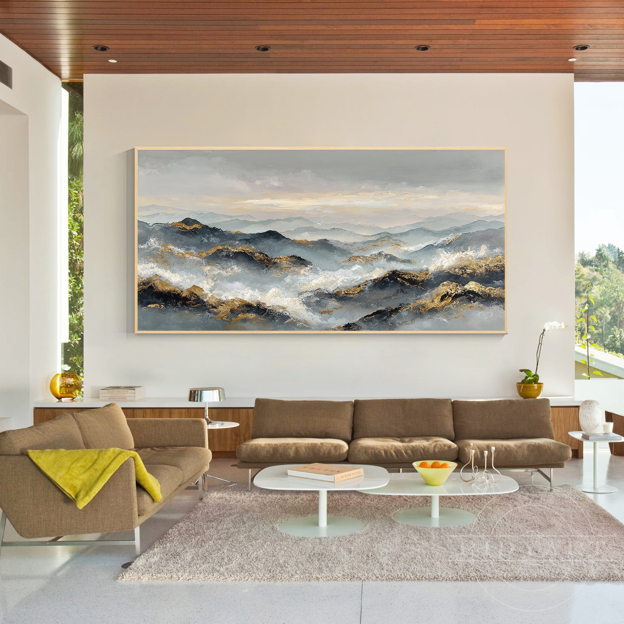 Arte de parede paisagística _030