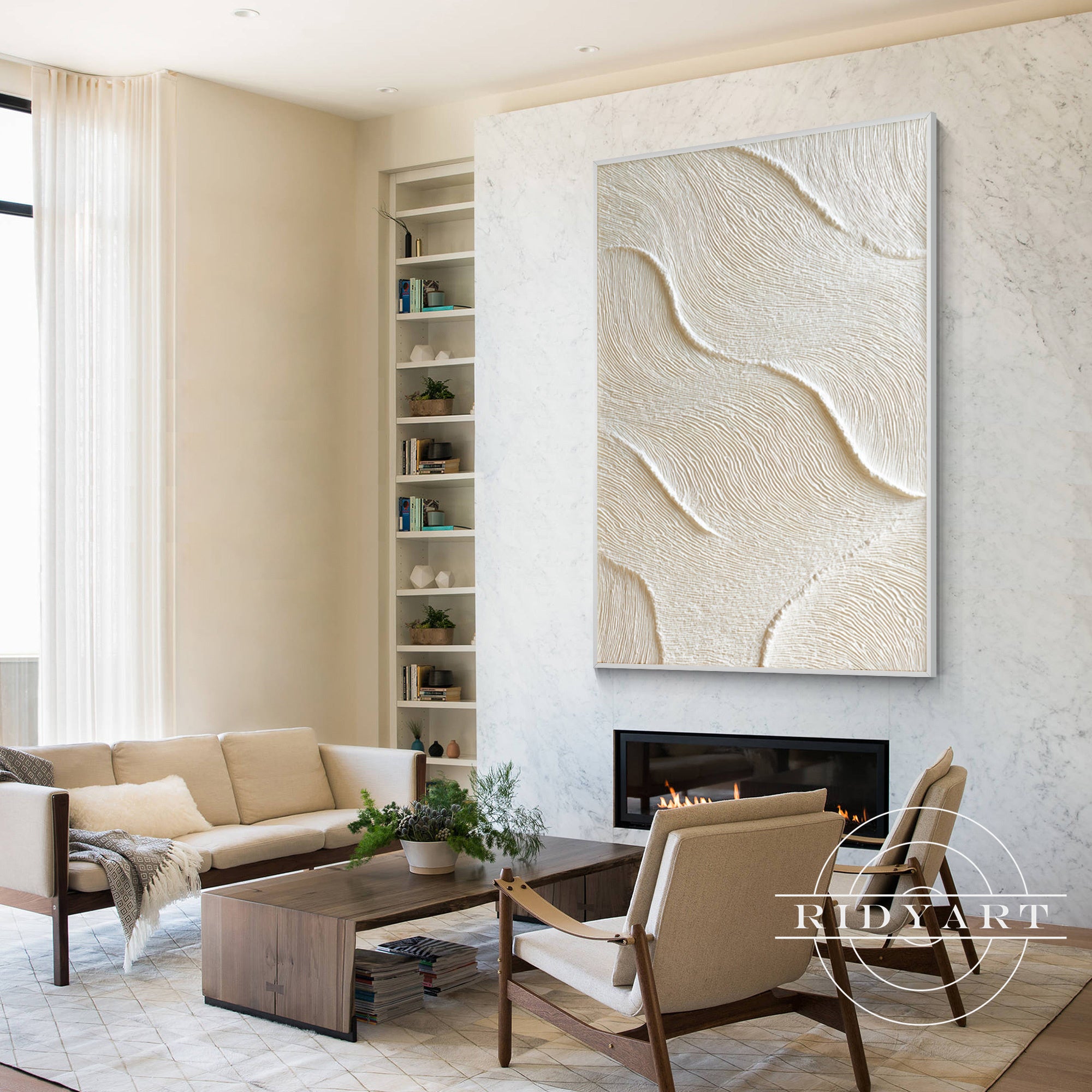 3D contemporary abstract painting