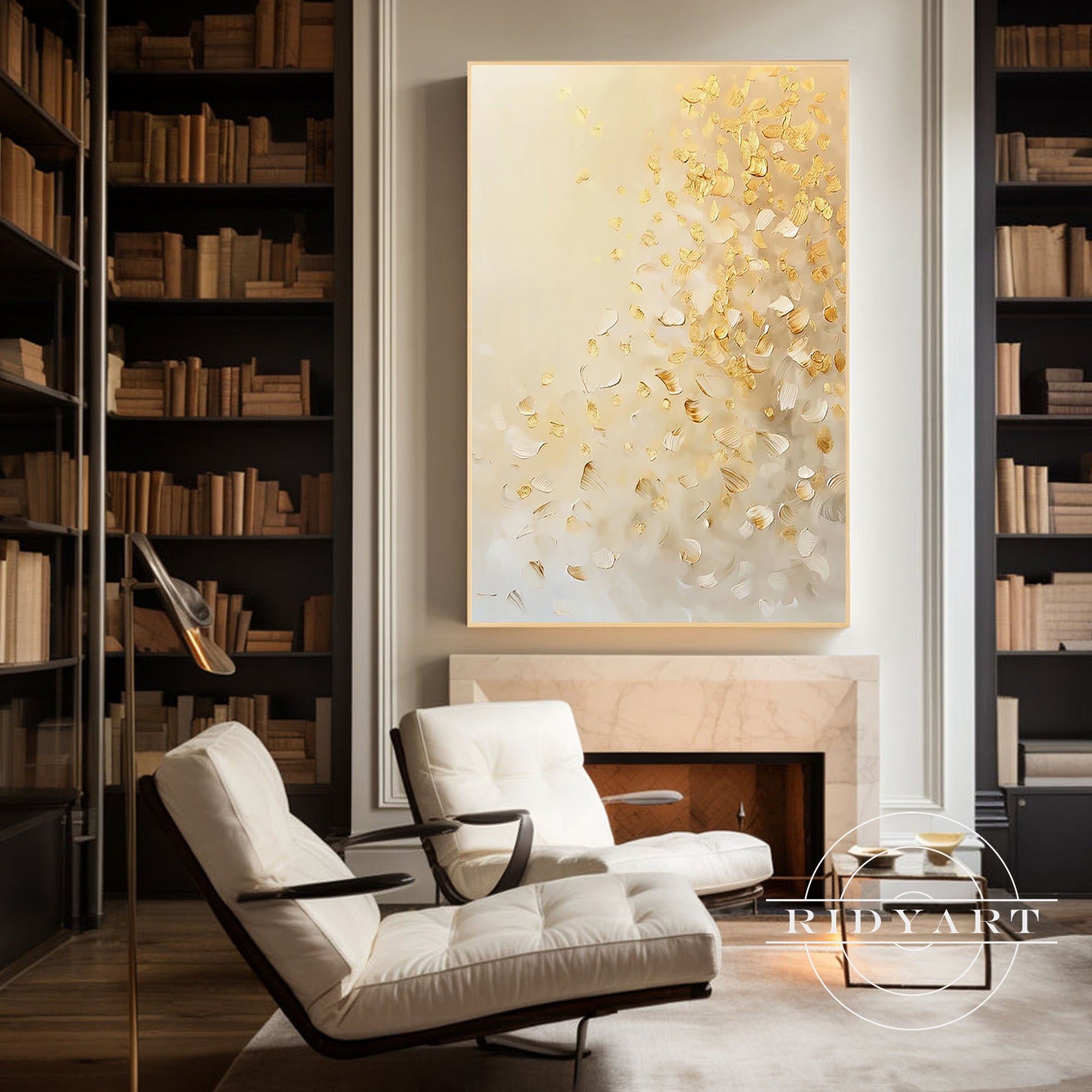 
Extra large vertical canvas art
