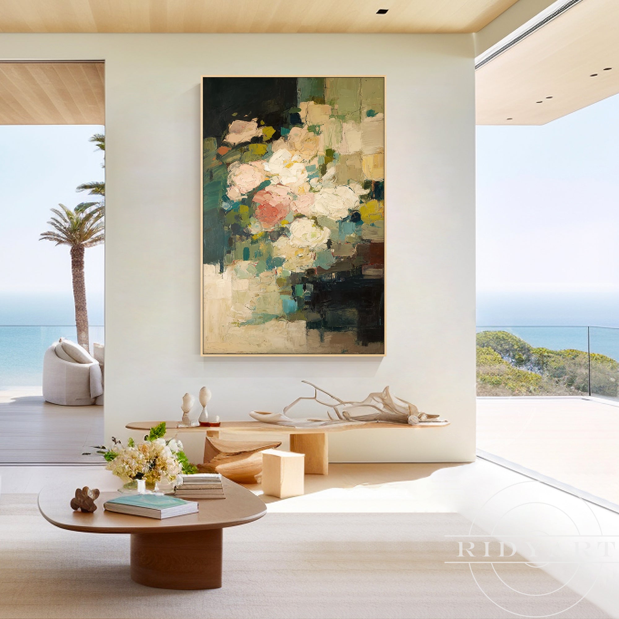 flower wall art_BA050