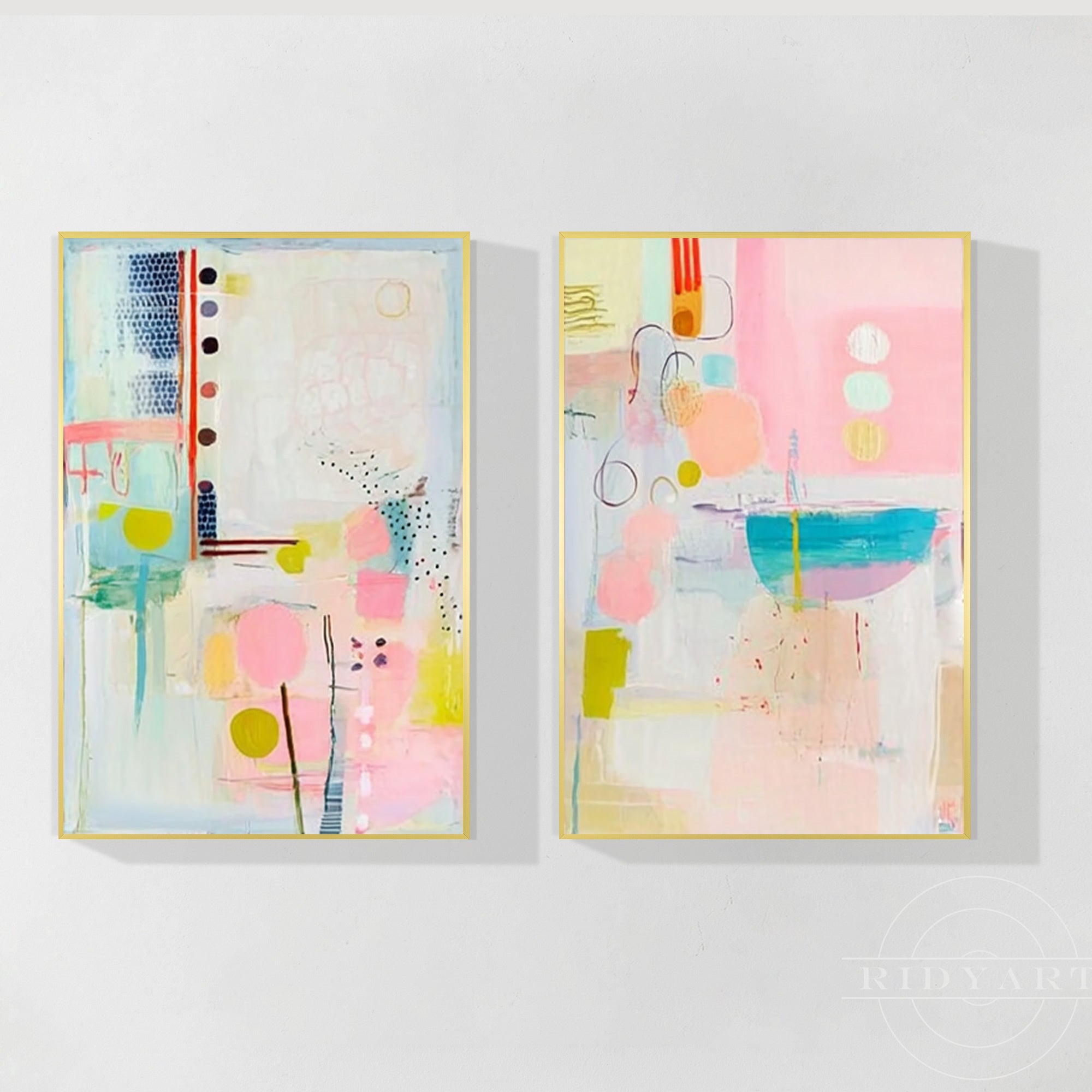 فن جداري تجريدي_7art847