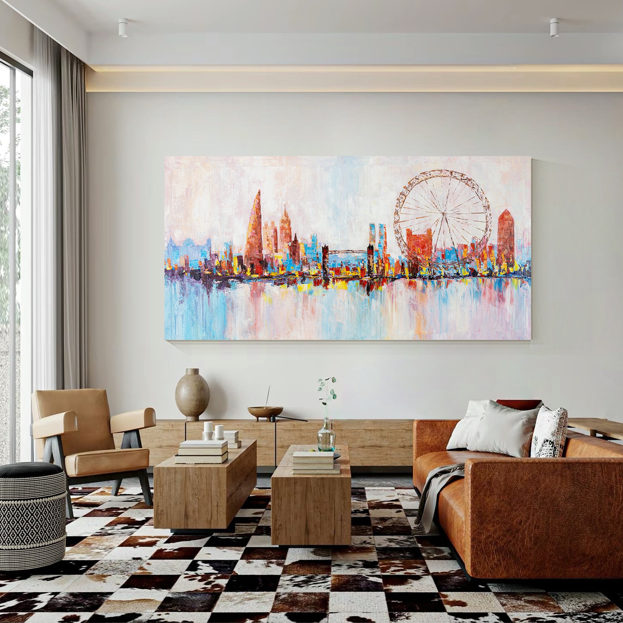 london skyline Oil Painting