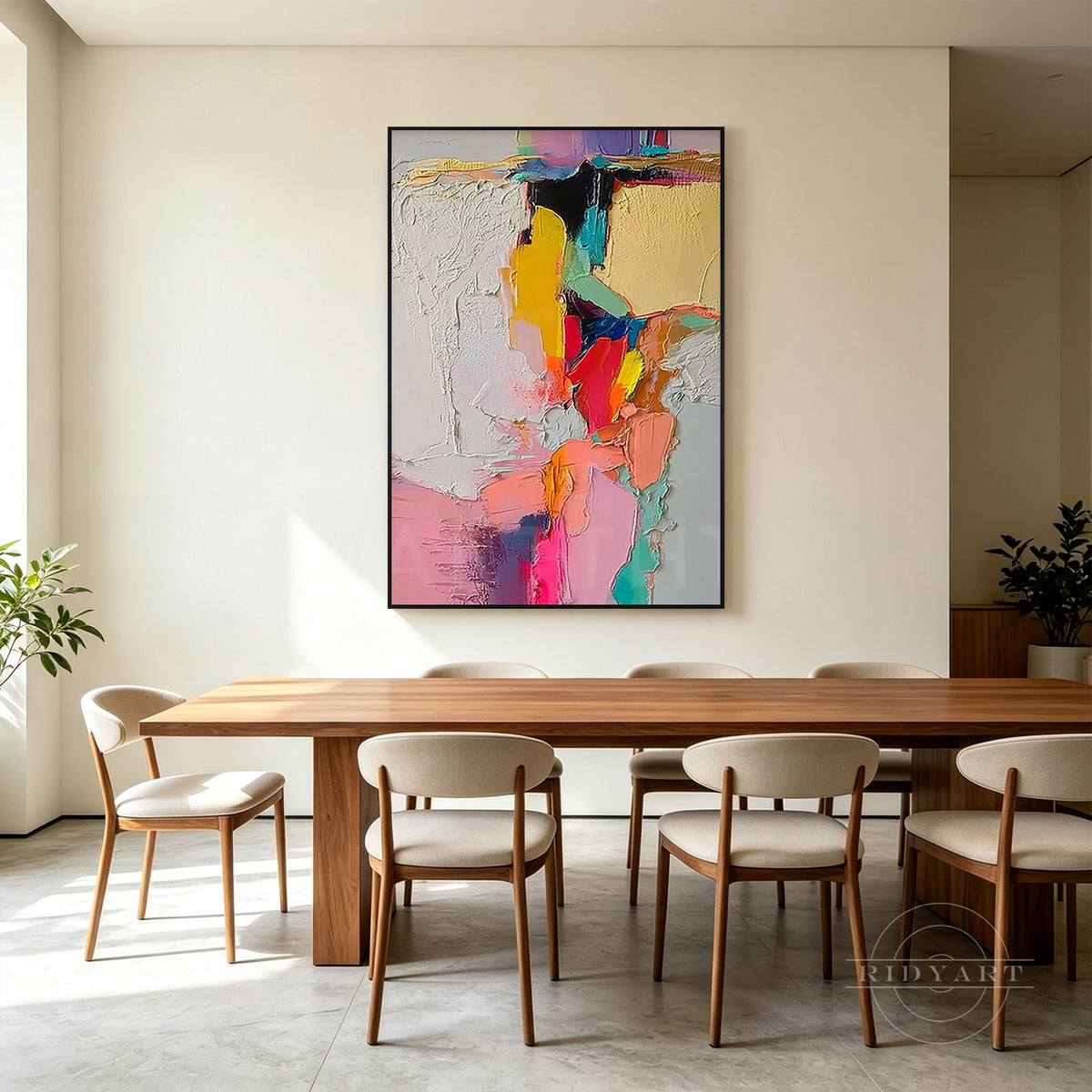 Arte de parede abstrata_ART886