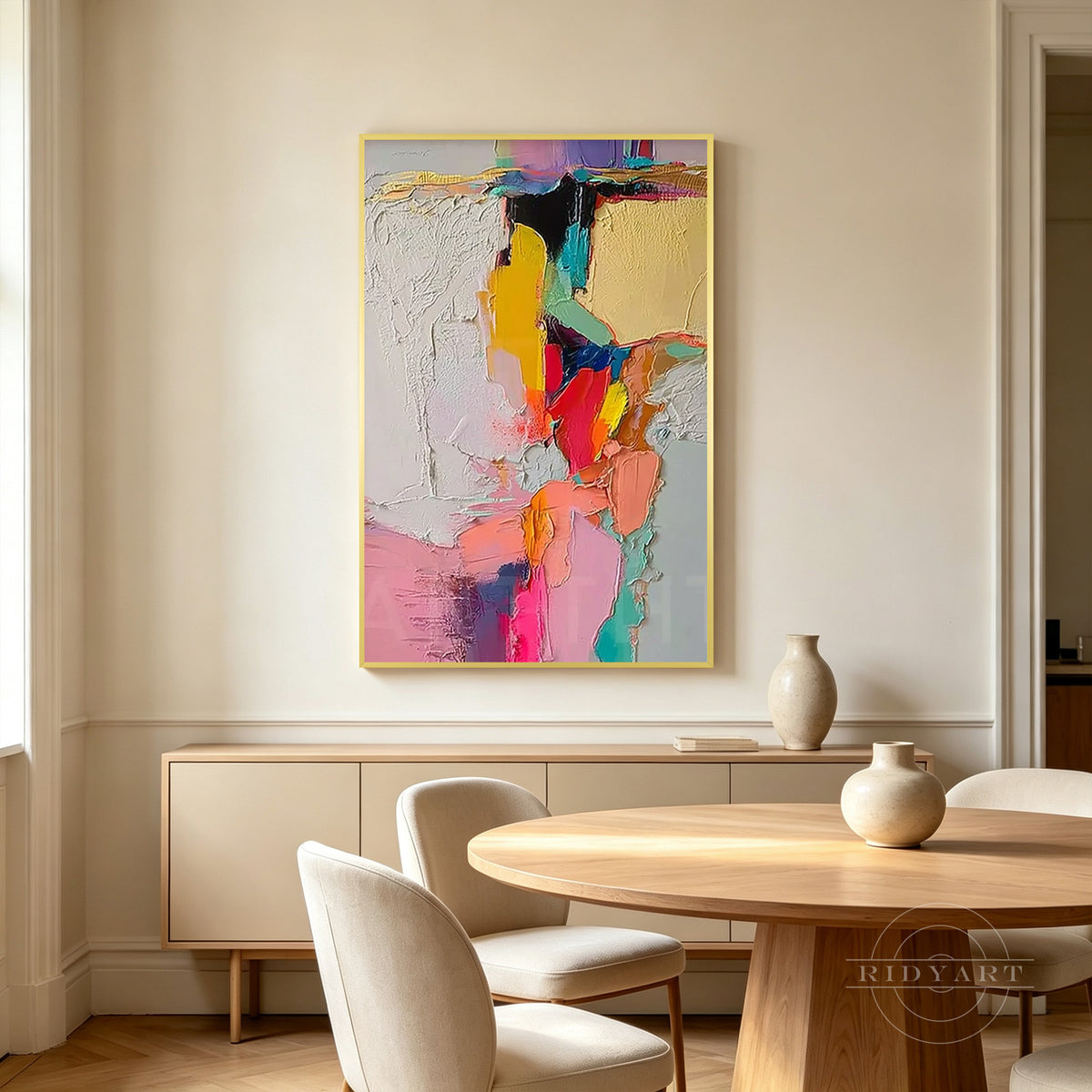 Arte de parede abstrata_ART886