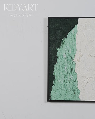 Green Texture Painting