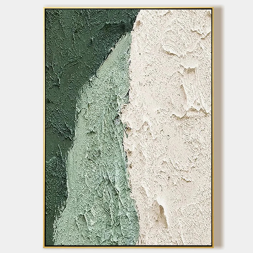 Green Texture Painting