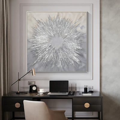Large Silver Wall art