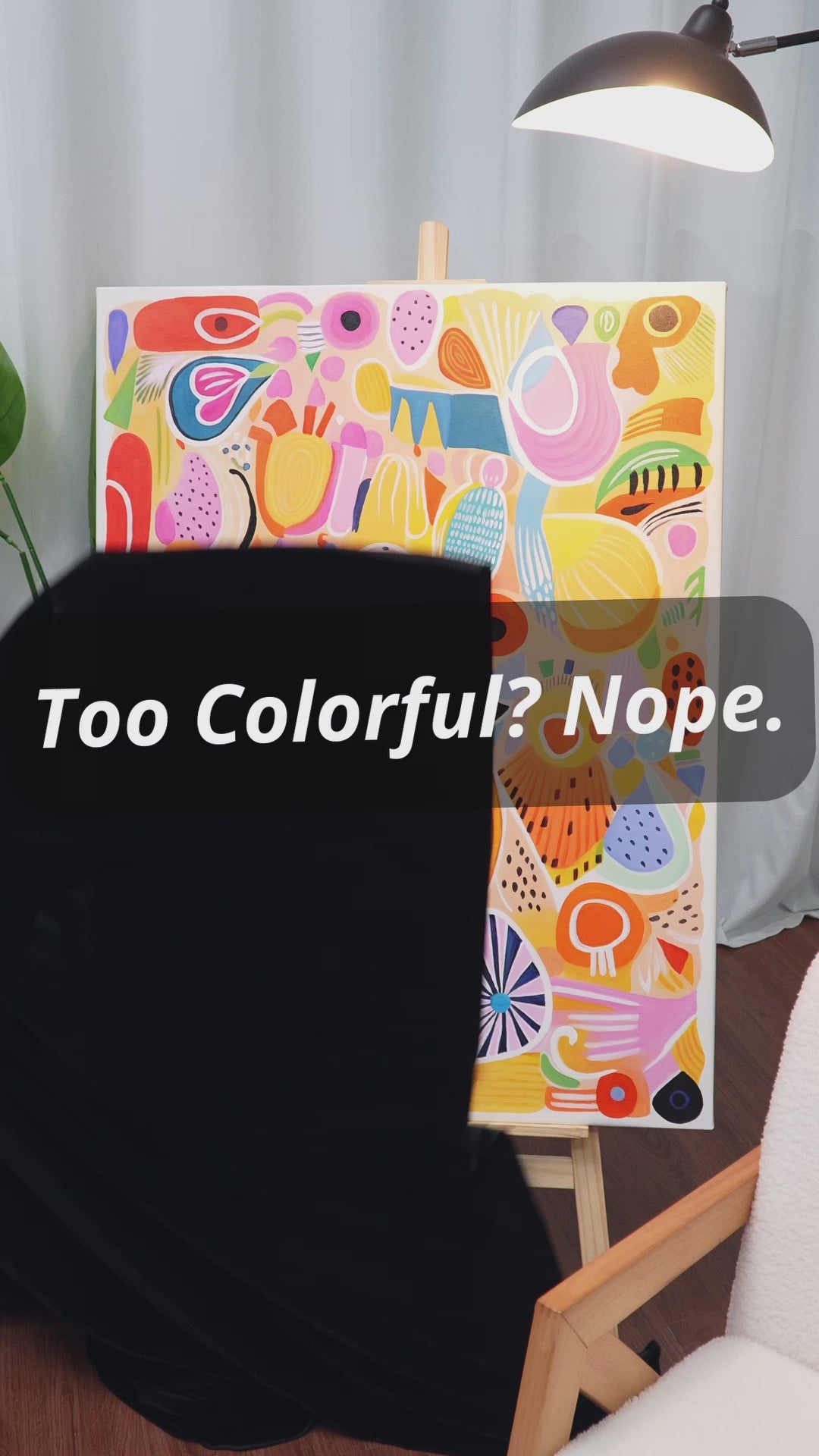 colorful  abstract painting