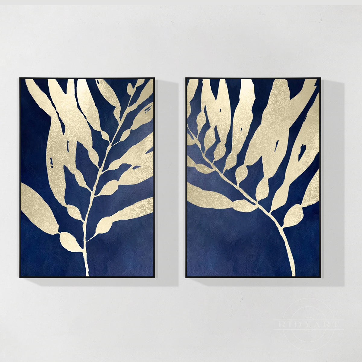 Modern minimalistisch olieverfschilderij