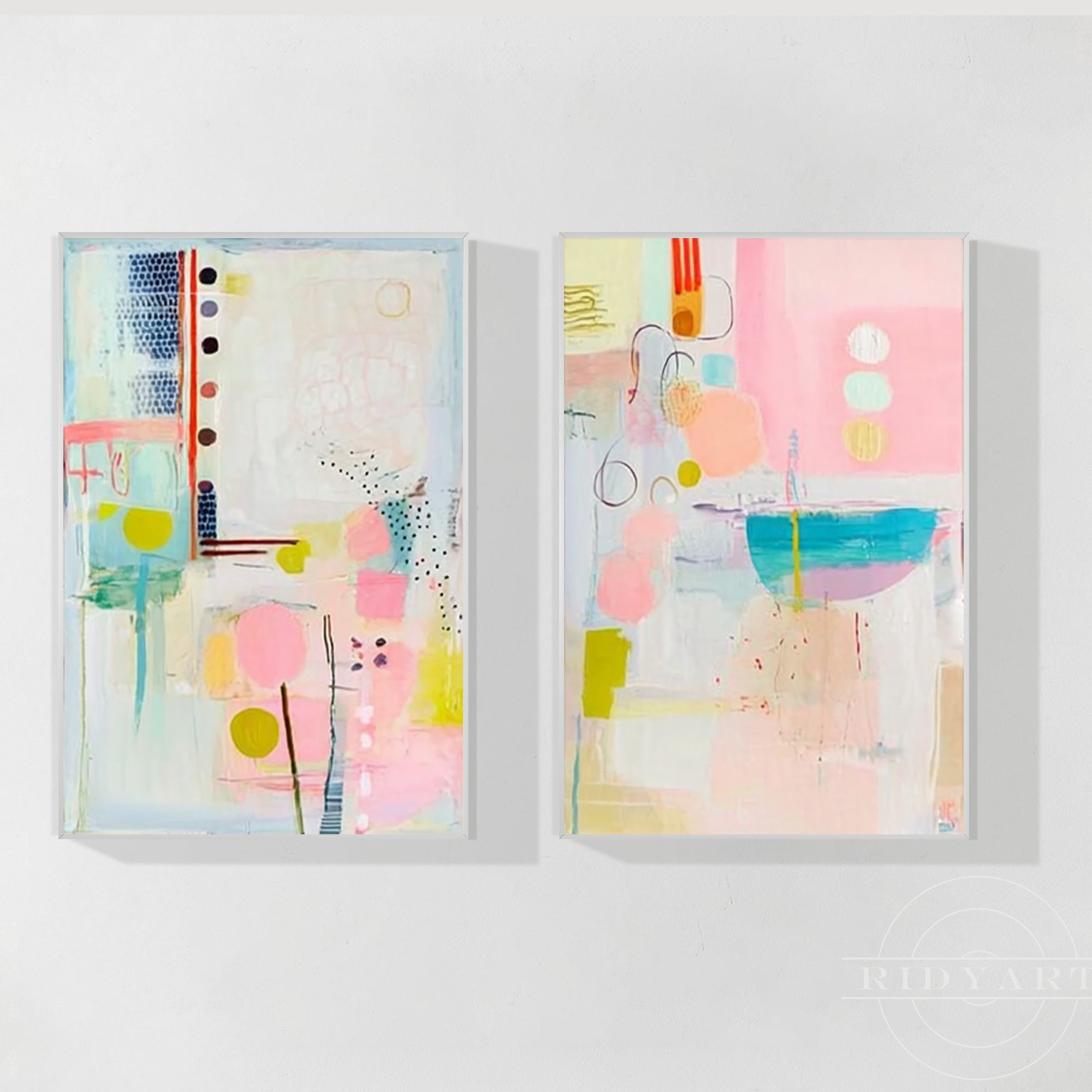 فن جداري تجريدي_7art847