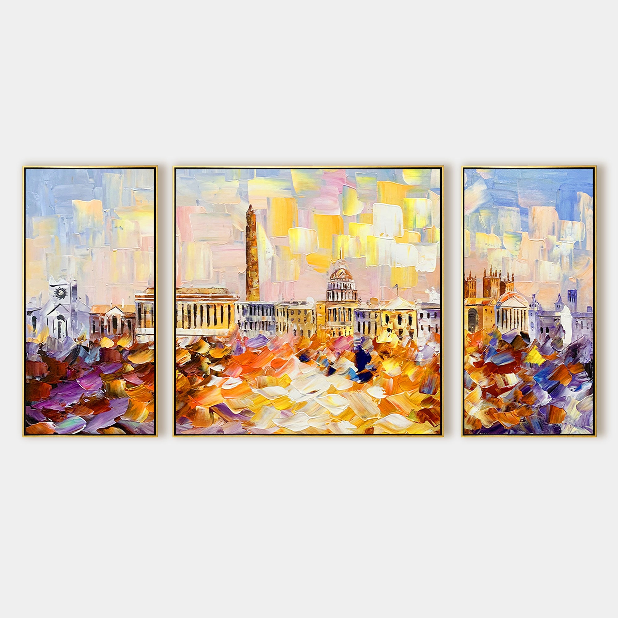 Washington DC Skyline Painting