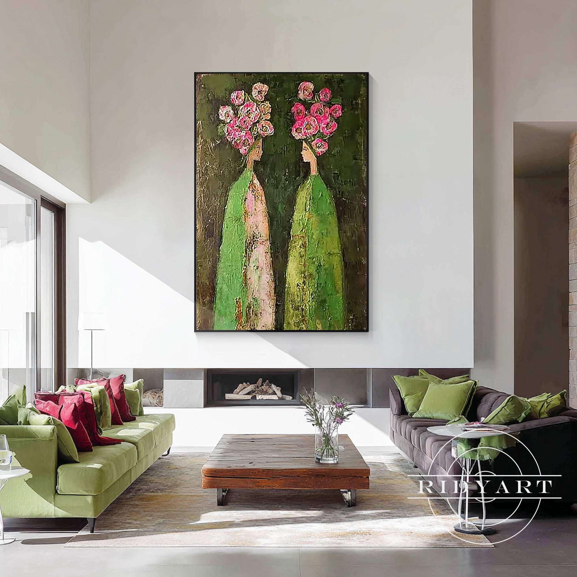 فن جداري بورتريه_7art32