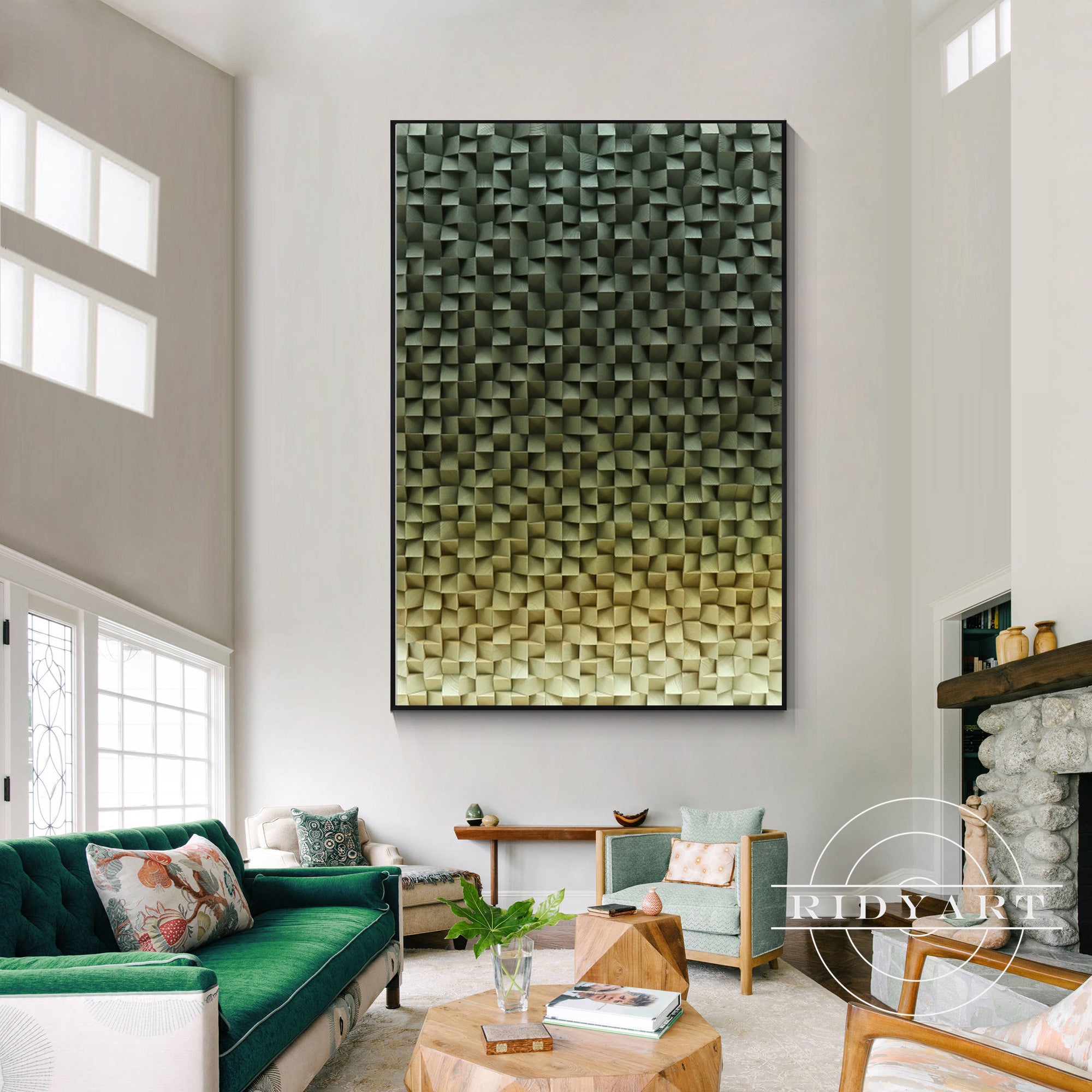 Wood wall art_7ART038