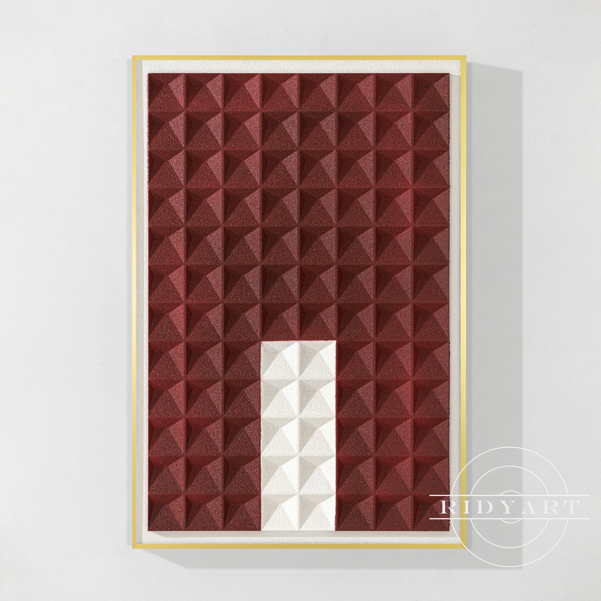 Holzmalerei Mosaikkunst